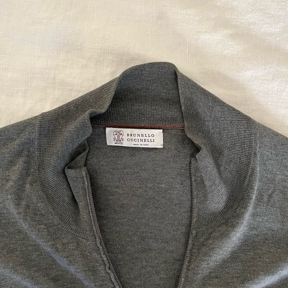 Brunello cucinelli cotton jacket size 52 - Picture 3 of 8